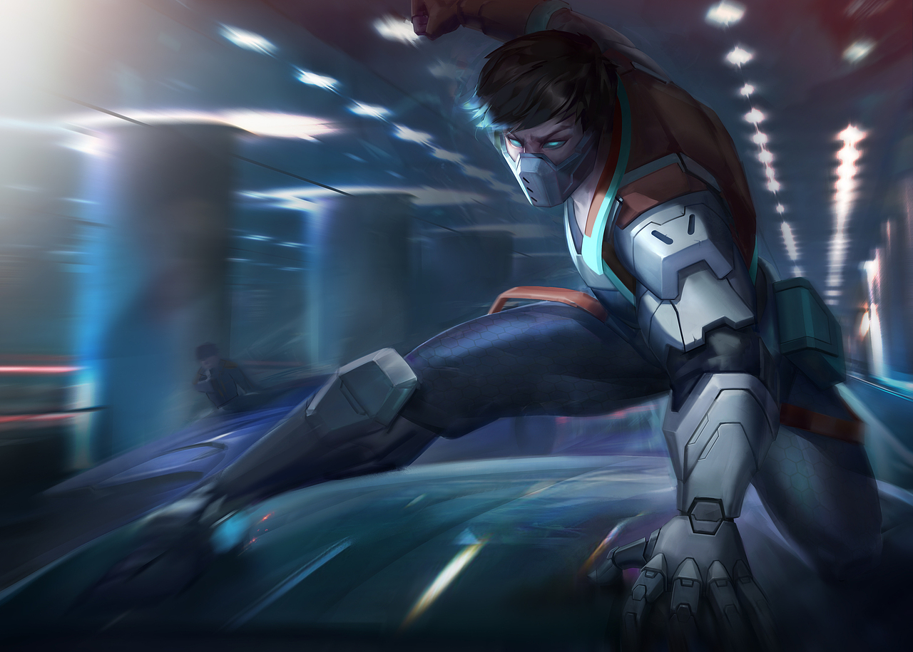 未来战士|插画|游戏原画|江培_原创作品-站酷zcool