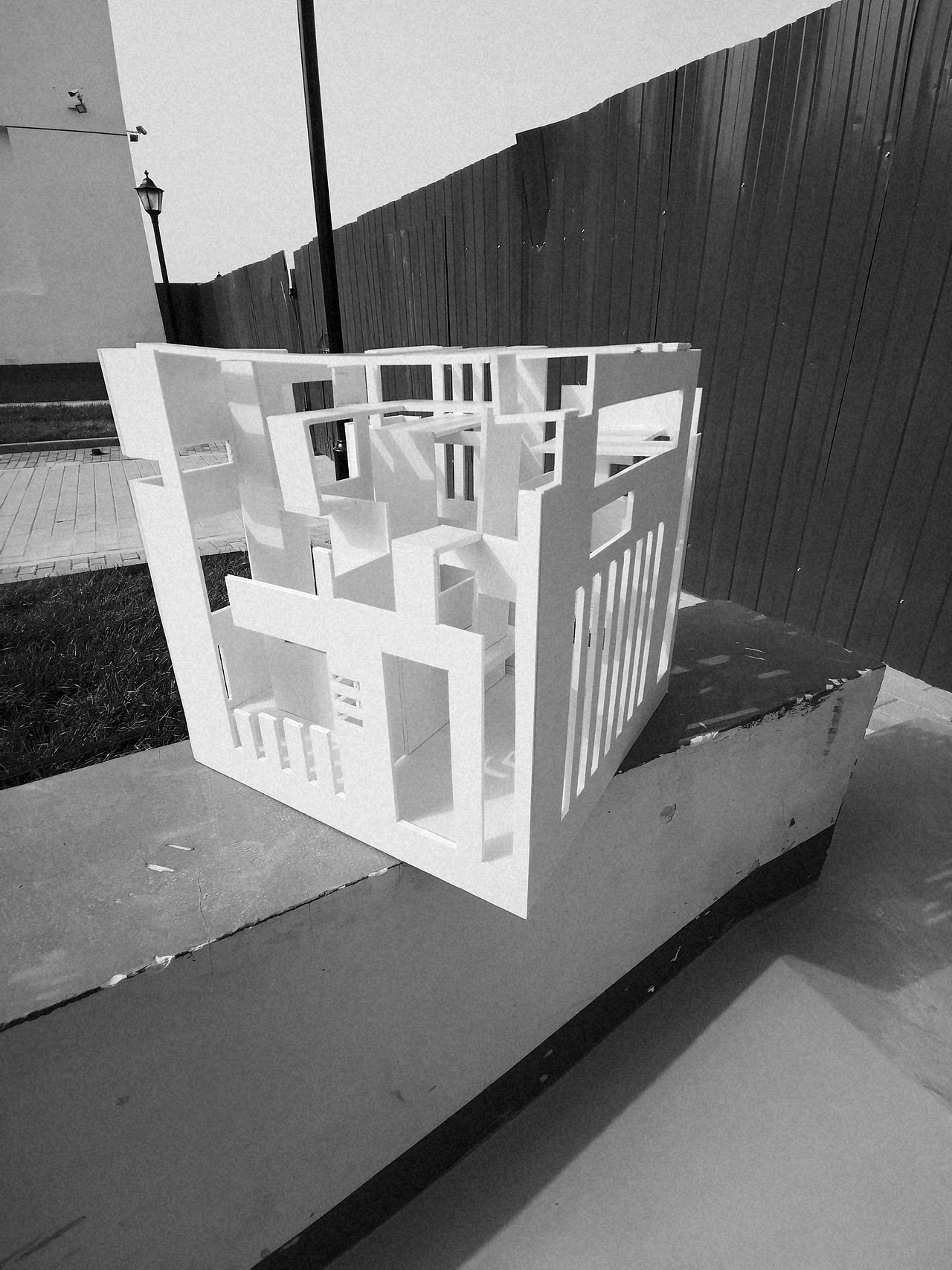 空间立体构成内与外|三维|建筑/空间|帆东絮_原创作品-站酷zcool