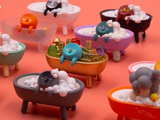 POP MART X MODOLI  ENJOY系列盲盒细节展示