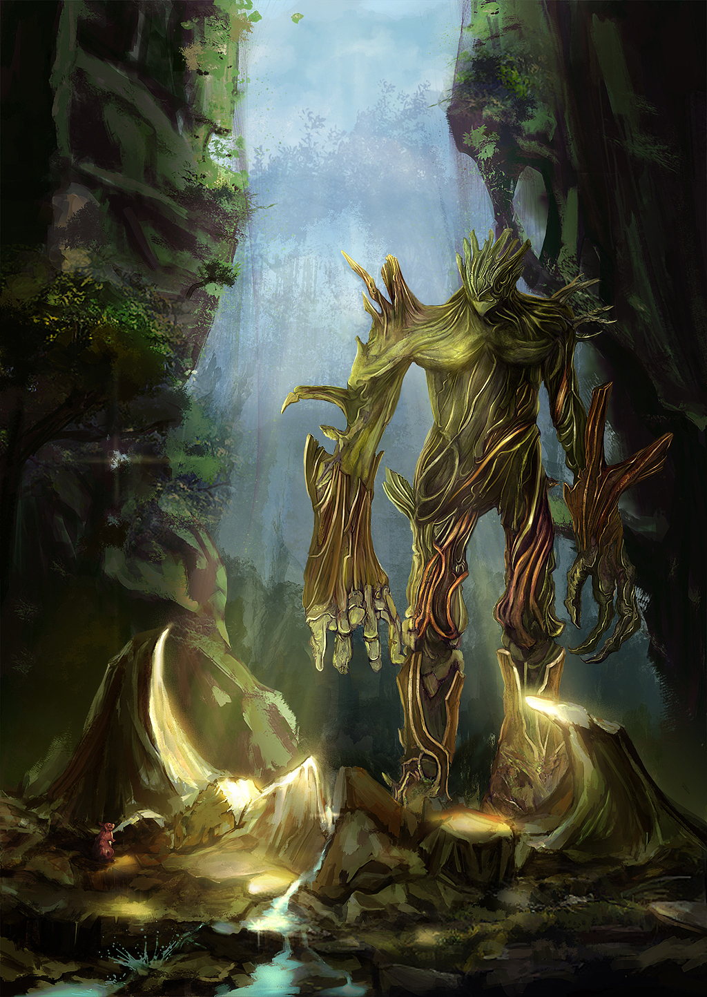 树人|插画|游戏原画|张左柚_原创作品-站酷zcool