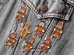 中國象棋文創(chuàng)-涂鴉徽章（川渝文化創(chuàng)意設(shè)計(jì)大賽）