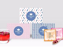 YOKING|悠輕鮮花花茶店品牌設(shè)計(jì)