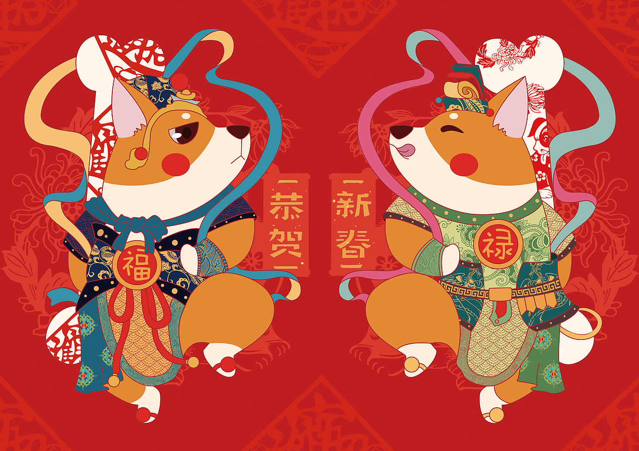 柯基|插画|创作习作|duduyu刀刀鱼_原创作品-站酷zcool