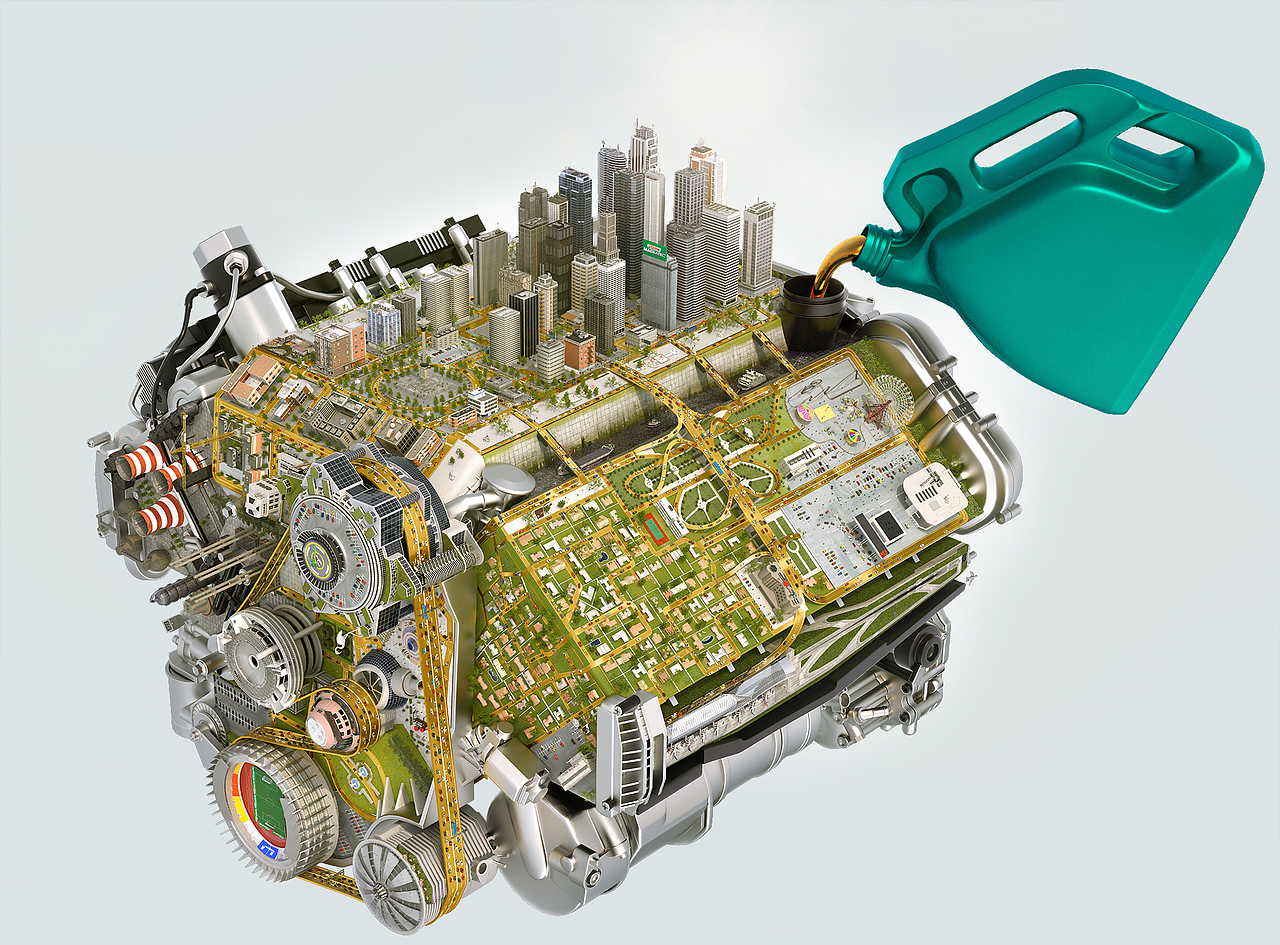 Castrol Engine City