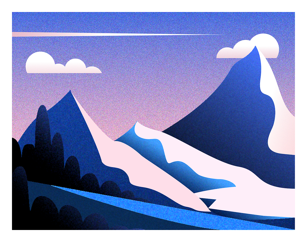 噪点插画2（图ZMTQxNTQzMDE2） - 创作习作 - 站酷设计师生小鹿鹿鹿原创素材 - 站酷ZCOOL