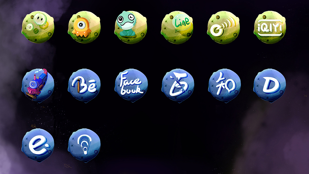 the little prince icon(图ZNzM5MjA0MjQ=) - 主题/皮肤 - 站酷设计师魔法少女阿轩轩原创素材 - 站酷ZCOOL