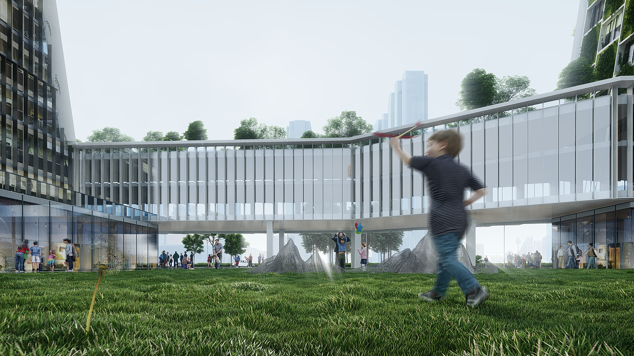 Lumion +概念建筑实景合成项目动画