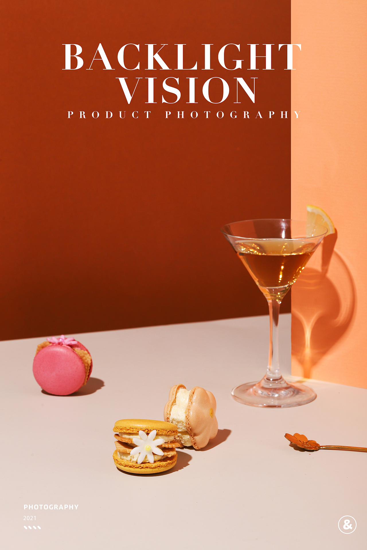 马卡龙|ins卡纸风创意拍摄