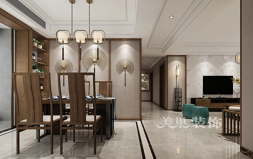 泰宏阳光和苑四室两厅装修设计图