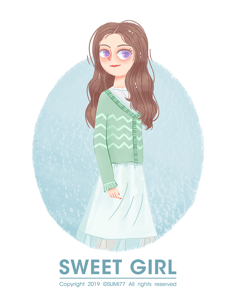 Sweet Girl 合集（图ZMTgyMzMxODk2） - 创作习作 - 站酷设计师苏米七七de原创素材 - 站酷ZCOOL