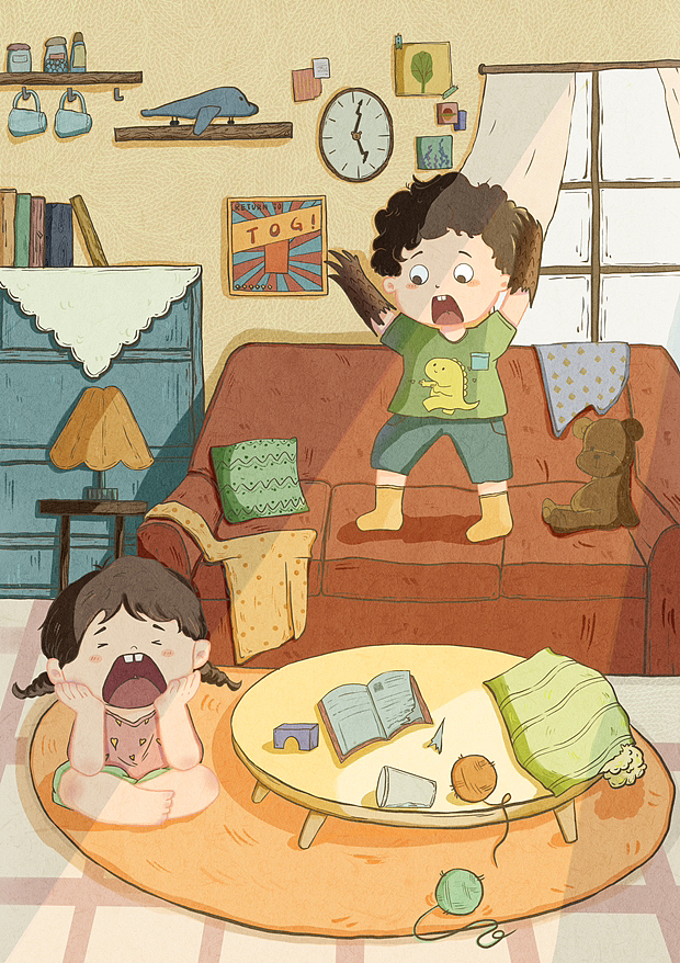 插画（图ZMzE0NjE2NTYw） - 创作习作 - 站酷设计师耳东家的原创素材 - 站酷ZCOOL