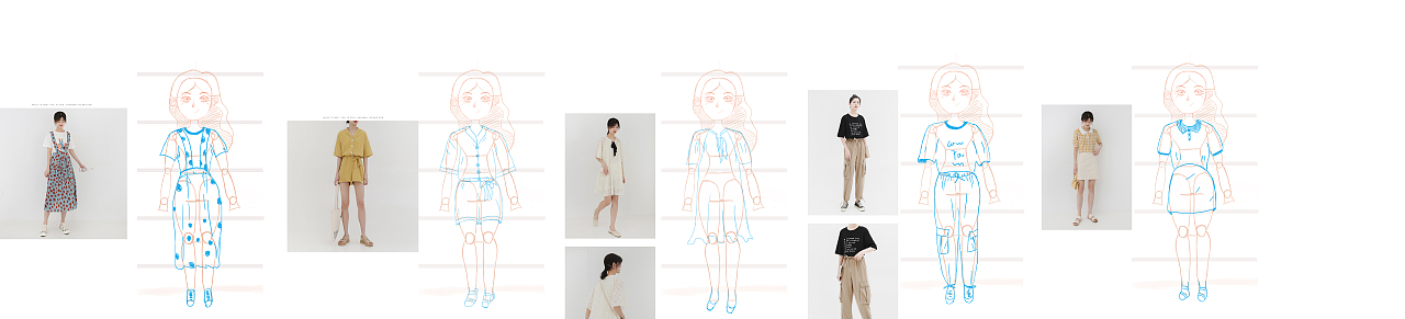 人体服装，场景元素（图ZMTU4OTA4MjQ0） - 儿童插画 - 站酷设计师阿挡原创素材 - 站酷ZCOOL
