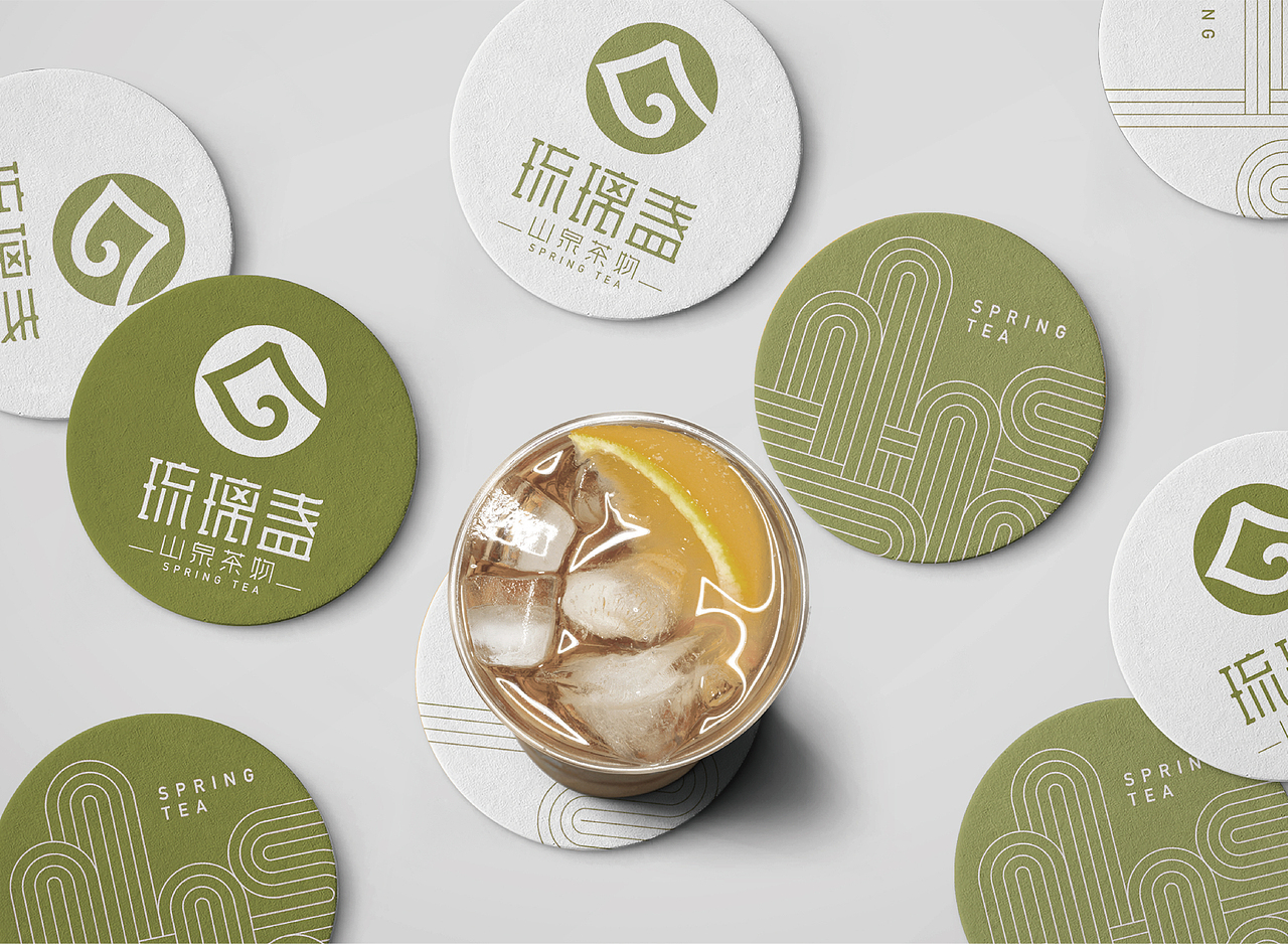 琉璃盏山泉茶物形象设计（图ZMjQxMDMxMjMy） - 品牌 - 站酷设计师时澄原创素材 - 站酷ZCOOL