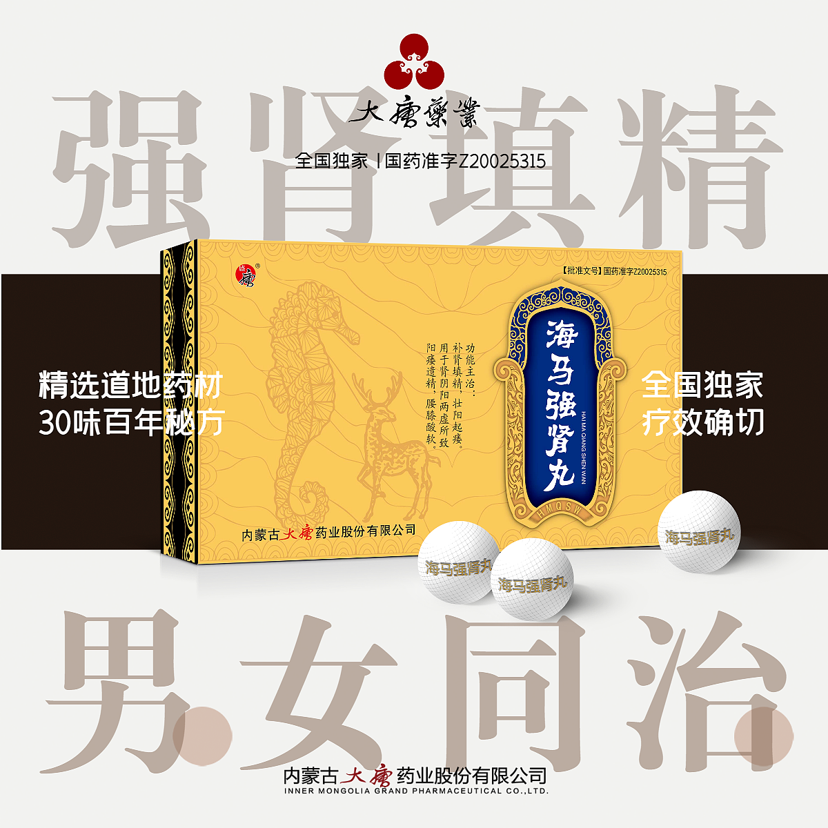 保健品 | 中成药 | 蒙药 | 海马强肾丸