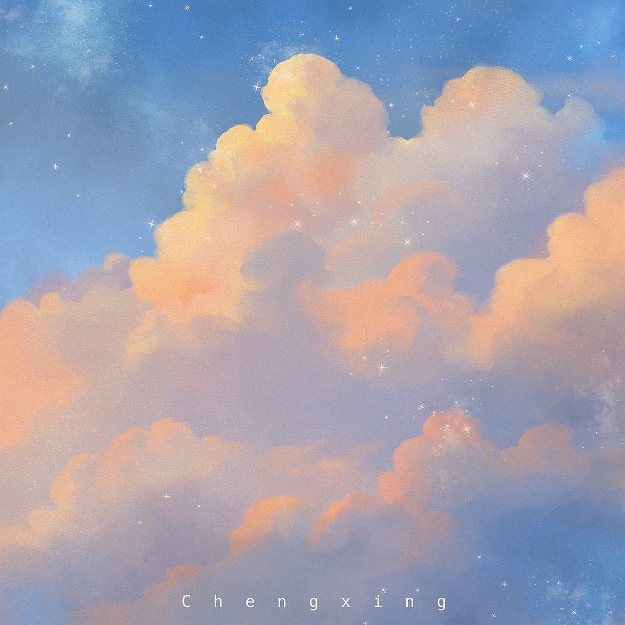 云彩 插圖 色彩練習(xí) procreate繪畫（圖ZMjk1OTUzNjAw） - 商業(yè)插畫 - 站酷設(shè)計(jì)師誠(chéng)星s原創(chuàng)素材 - 站酷ZCOOL