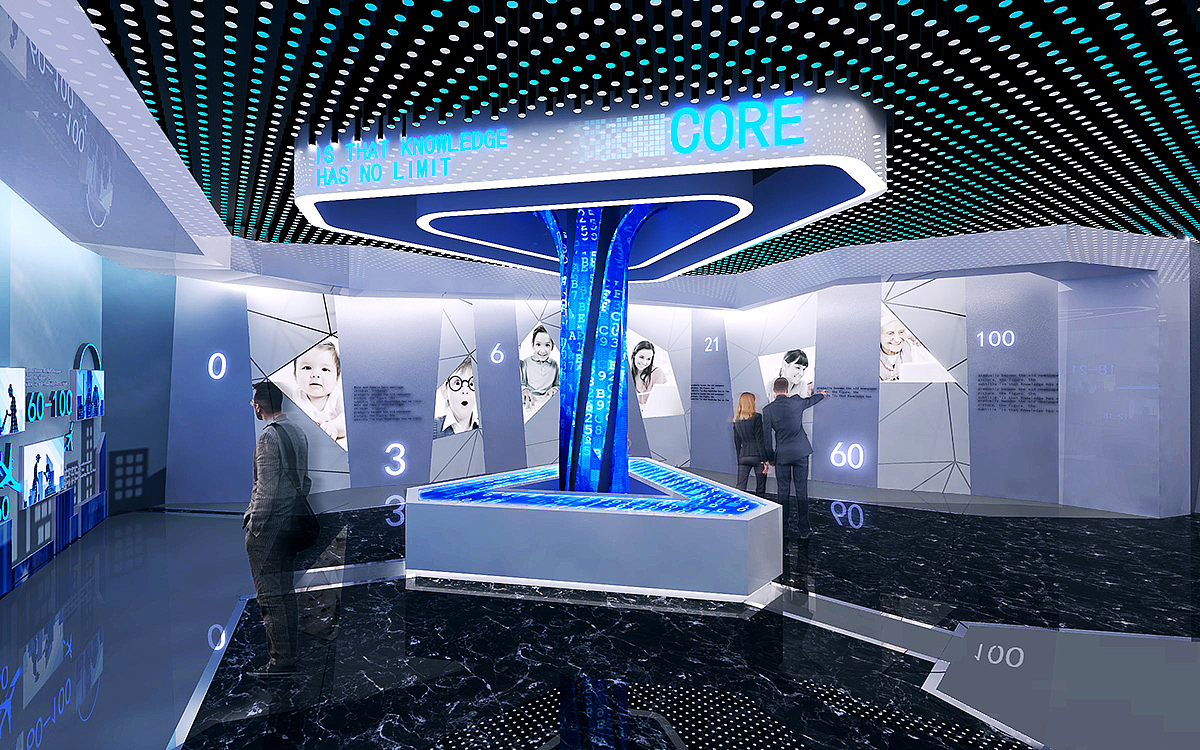 教育类科技展厅（图ZMjQ5Nzk5MzY4） - 建筑/空间 - 站酷设计师PG1666原创素材 - 站酷ZCOOL