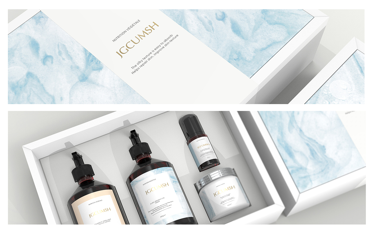 JGCUMSH-身体护肤品套盒（图ZMjI3MzM2MTYw） - 包装 - 站酷设计师掰特否原创素材 - 站酷ZCOOL