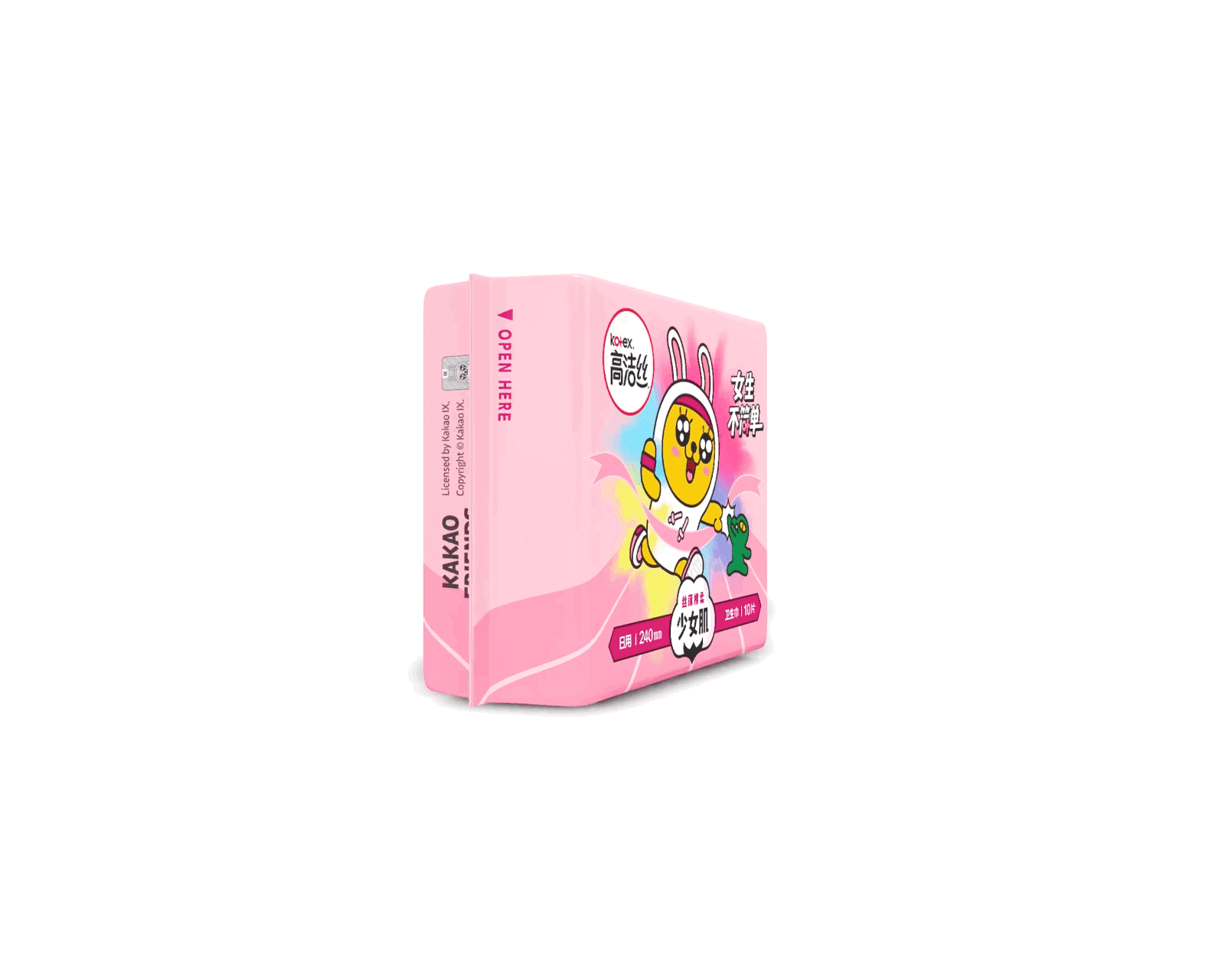 高洁丝 / kotex x kakao friend|平面|包装|池木chi_原创作品-站酷