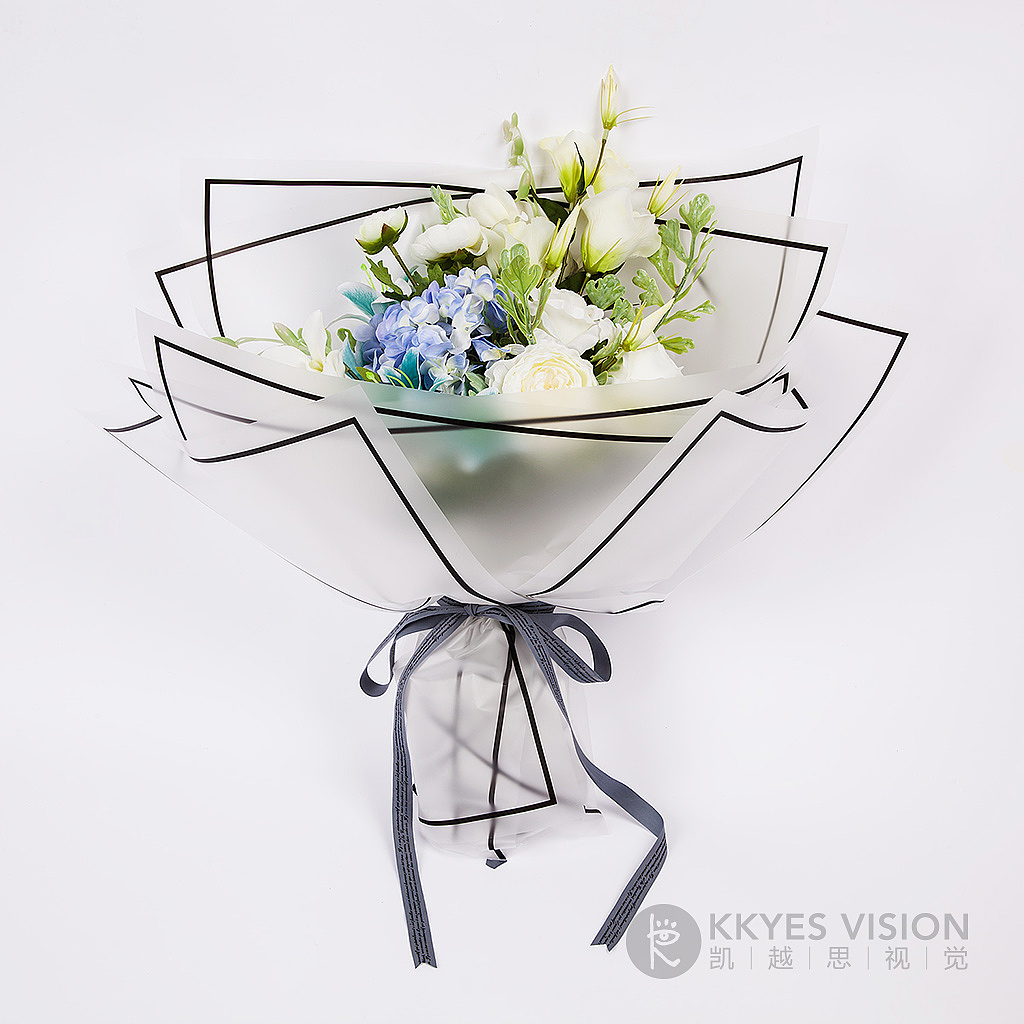 花卉包装材料 静物拍摄 产品摄影