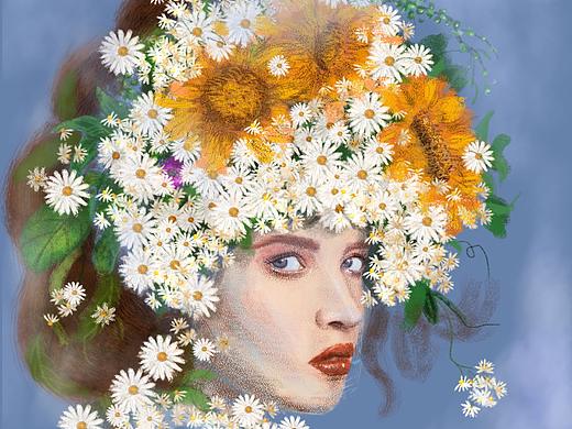 平时练习的的插画