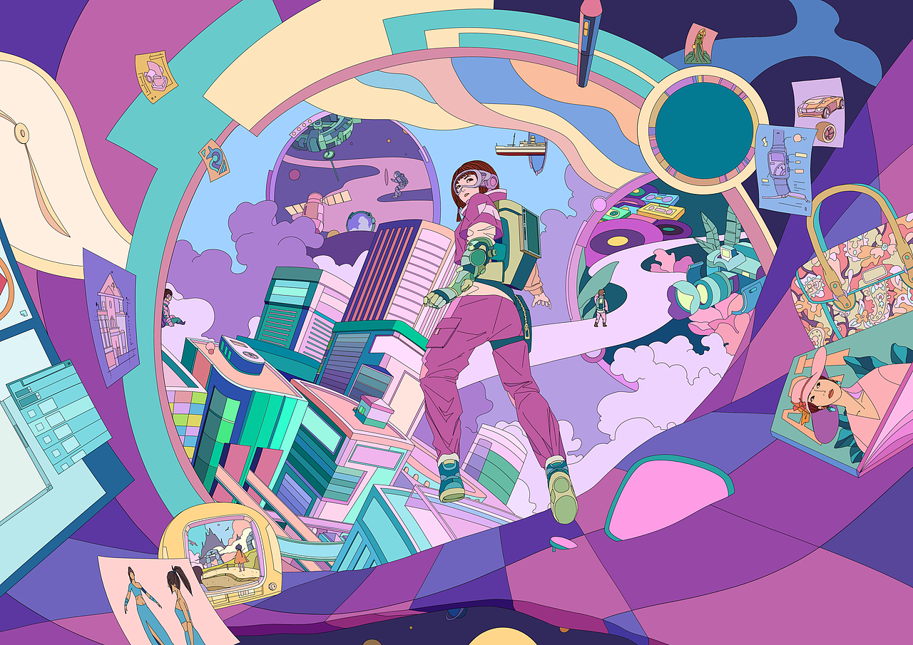 Π 无限空间（图ZMjMxODEyMjA0） - 海报 - 站酷设计师嘉嘉王原创素材 - 站酷ZCOOL