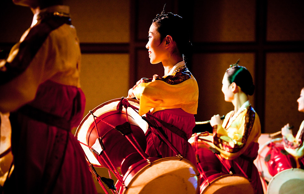 人文摄影鹤步柳手韩国舞