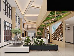 鄭州高校教學(xué)樓中廳設(shè)計(jì)方案