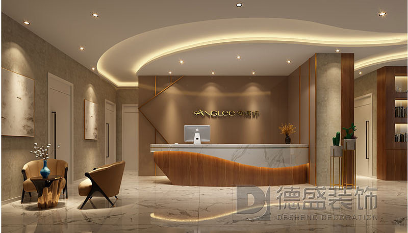 重庆高端美容院装修-美容院设计-安婕妤美容院