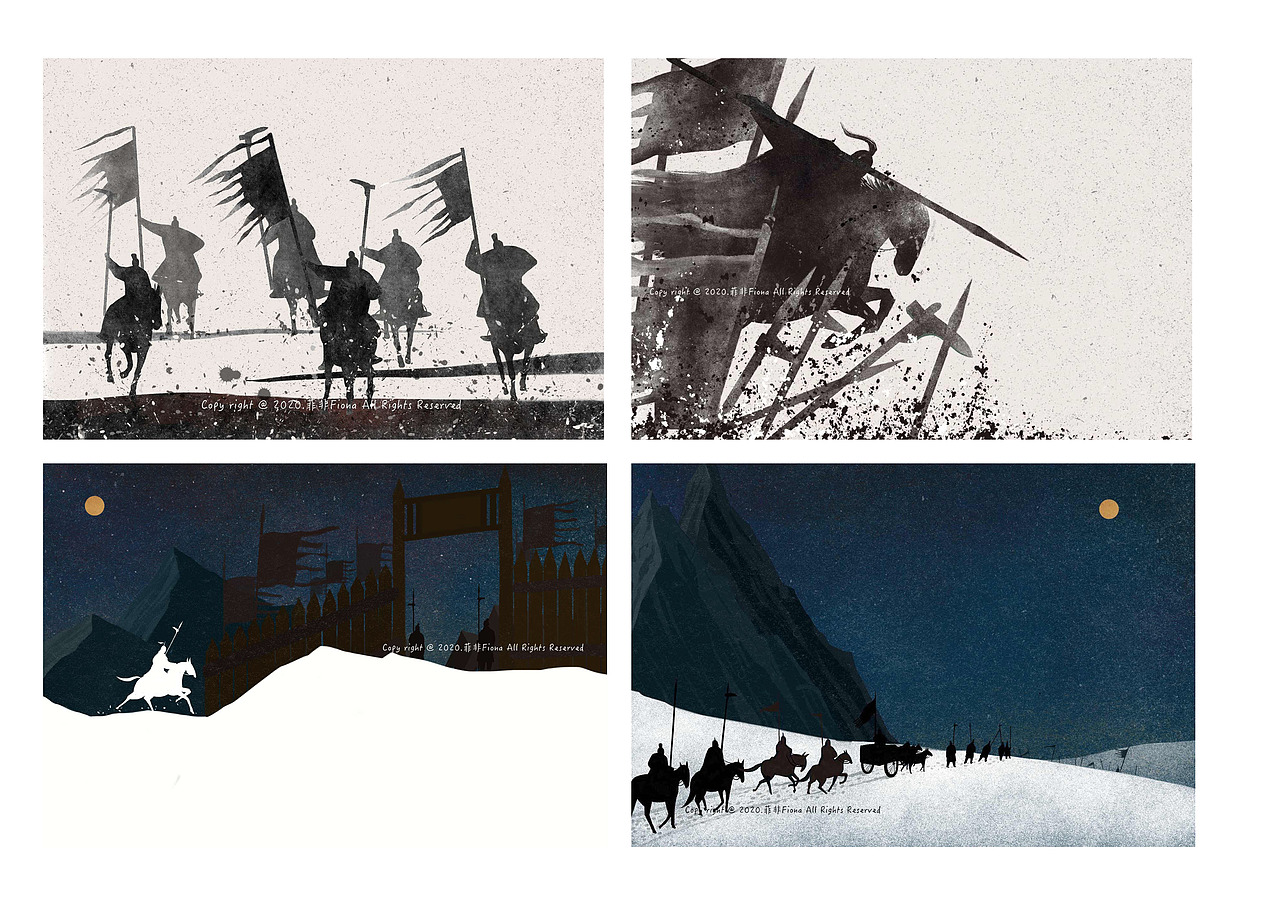 《汉字中国》绘本第二辑（图ZMjkzNTI5MDY0） - 商业插画 - 站酷设计师菲非Fiona原创素材 - 站酷ZCOOL