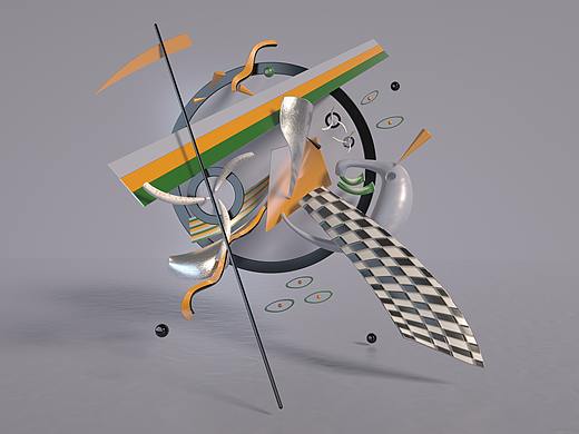 艺术的立体效果