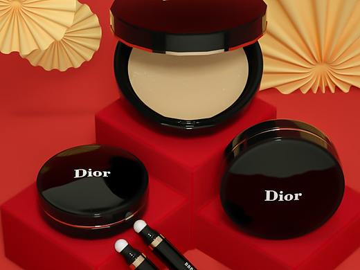 化妆品建模+渲染