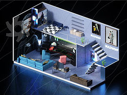 房間三維藝術(shù)設(shè)計