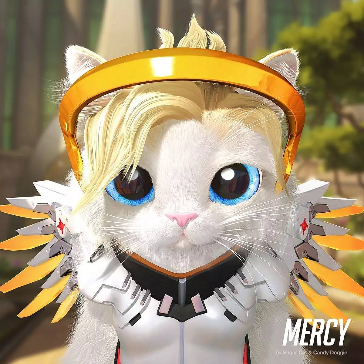 守望先锋(喵喵头像)国外作品