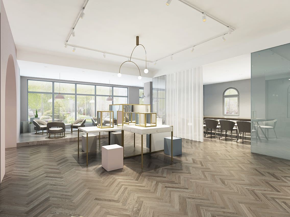 素恩总部—温和的女性空间（图ZMTA0NDQzMTE2） - 家装设计 - 站酷设计师十一空间设计原创素材 - 站酷ZCOOL