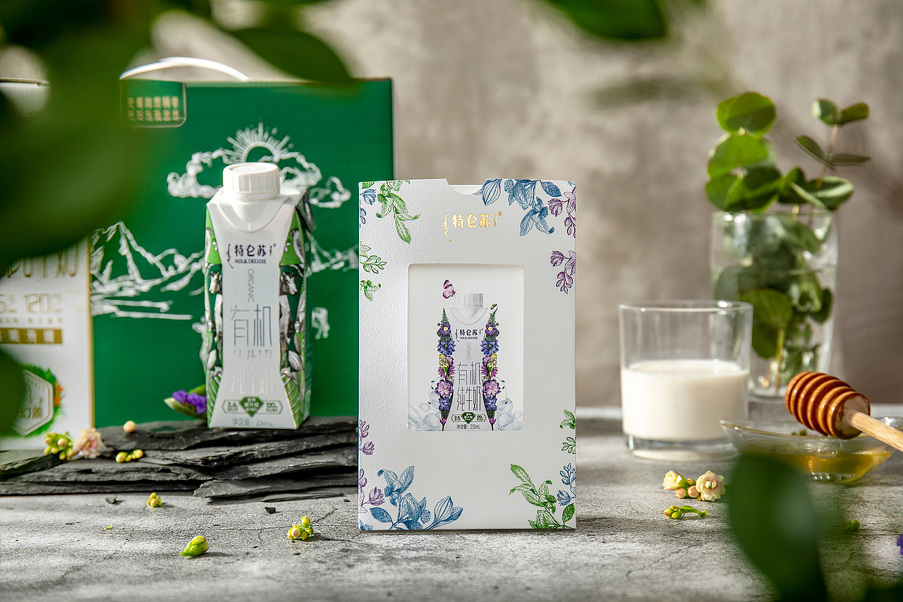 【特仑苏设计】有机卡拍摄+详情页