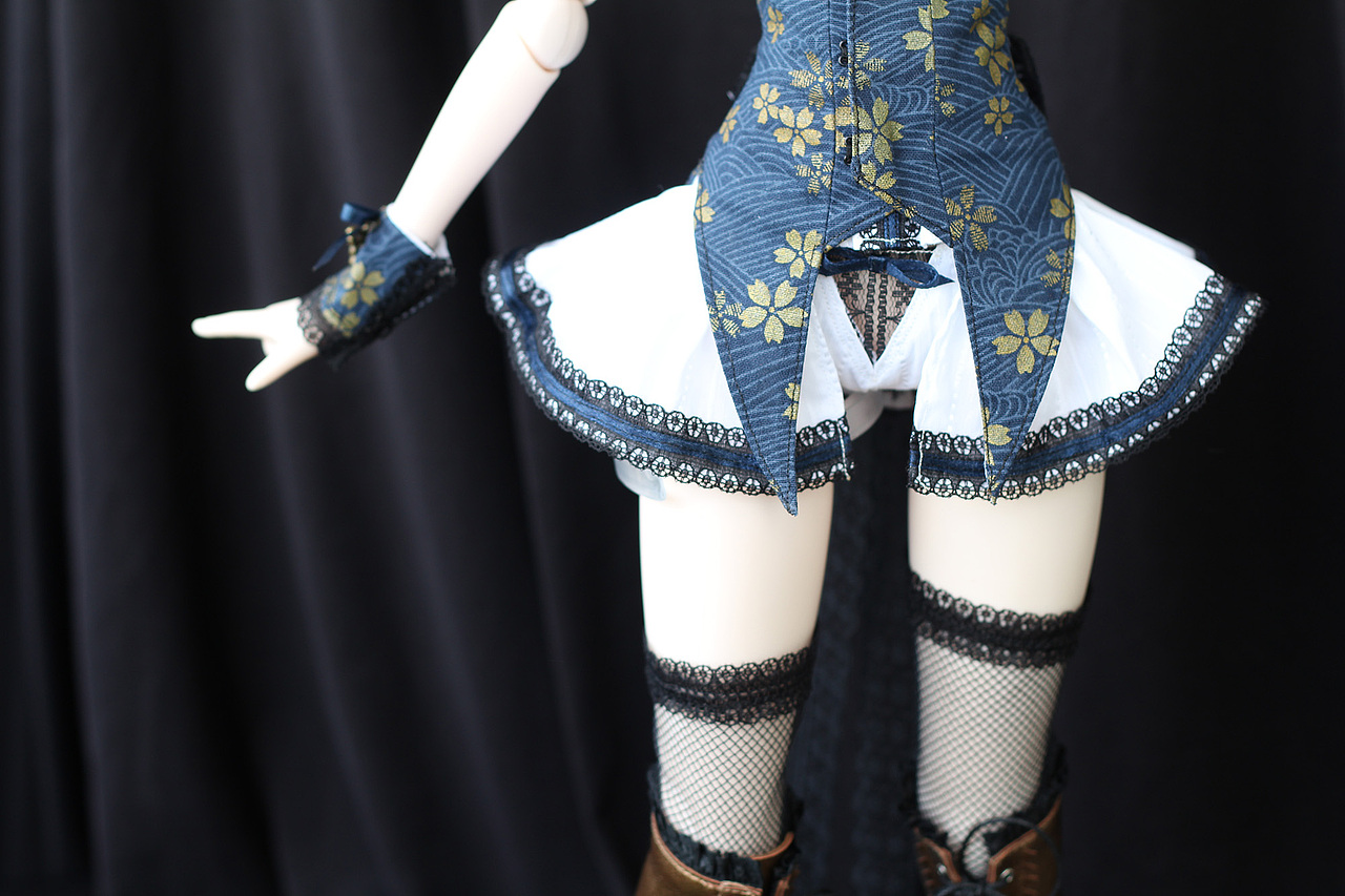 娃娃衣服设计IDOL打歌服。