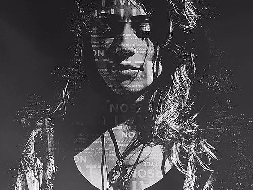 创意科技数字代码人物效果