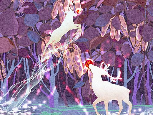 鹿鳴（個(gè)人主頁(yè)-ZNjE0ODA2Mjg=） - 創(chuàng)作習(xí)作 - 站酷設(shè)計(jì)師儷堂燕原創(chuàng)素材 - 站酷ZCOOL