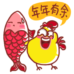 新年招财鸡