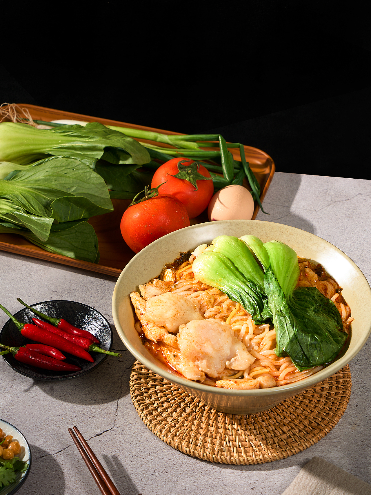 深圳美食摄影|一碗五谷渔粉