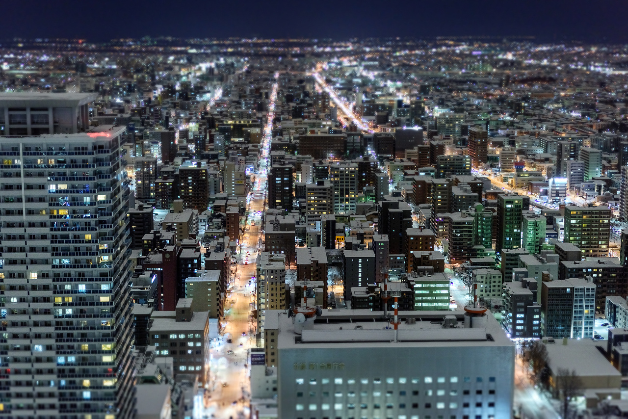 北海道之行—札幌夜景篇