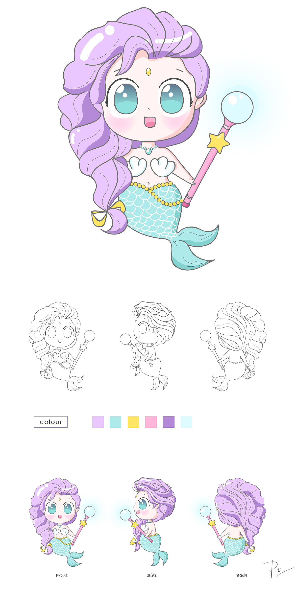 手绘习作-卡通形象