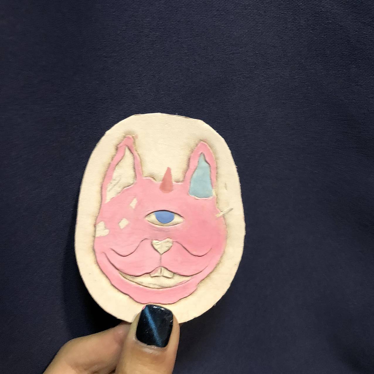 皮雕钥匙扣的制作过程