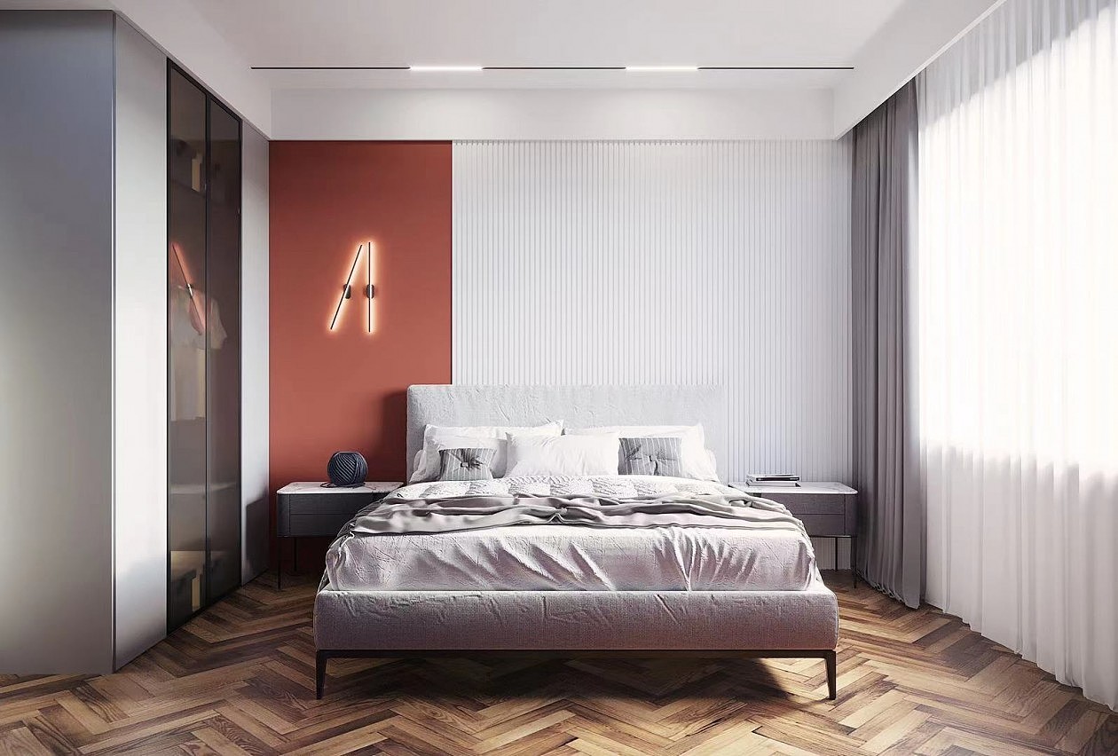 换一种调性,塑造三口之家暖暖的空间