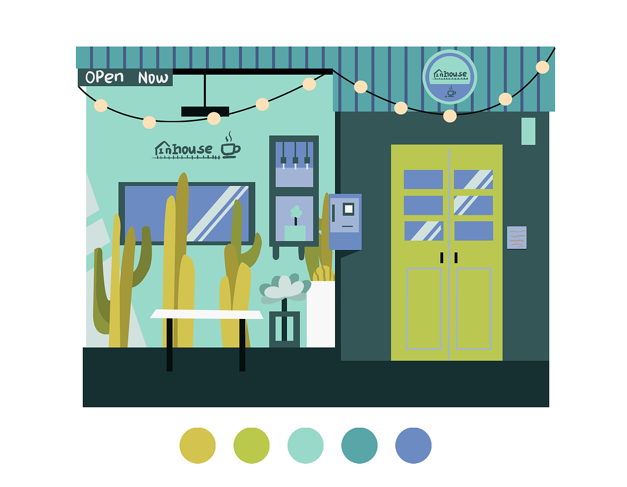 配色练习｜原创（图ZMzAyODgyNjg4） - 商业插画 - 站酷设计师鹿屿LIUANQI原创素材 - 站酷ZCOOL