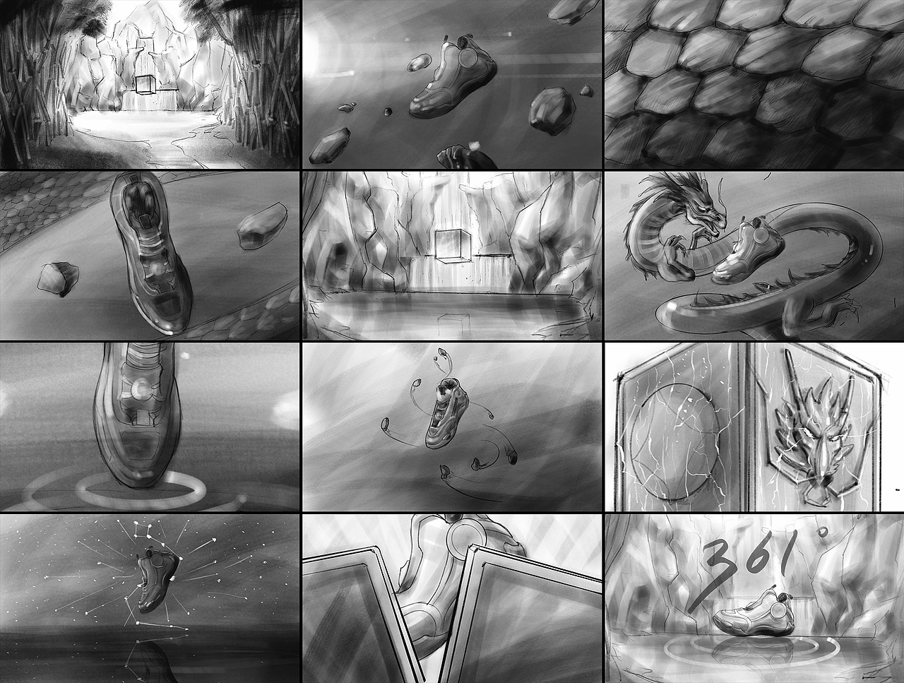 361度x圣斗士星矢 联名新品推广