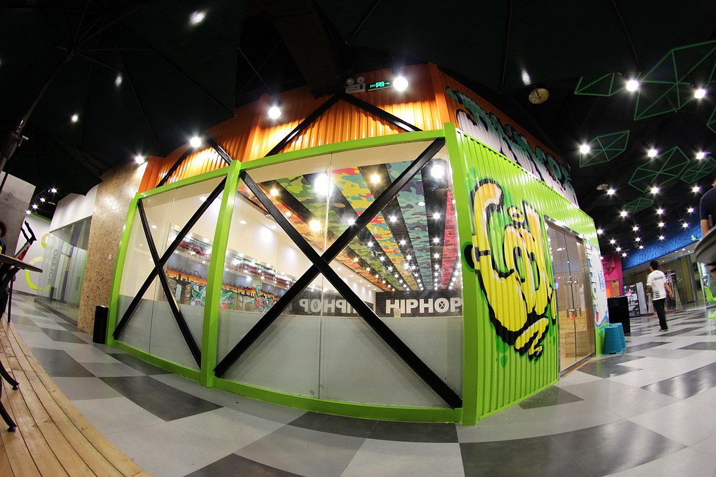 嘻哈帮街舞 曼哈顿店 空间设计（图ZMTg3Njc3NDA=） - 家装设计 - 站酷设计师意开品牌咨询原创素材 - 站酷ZCOOL