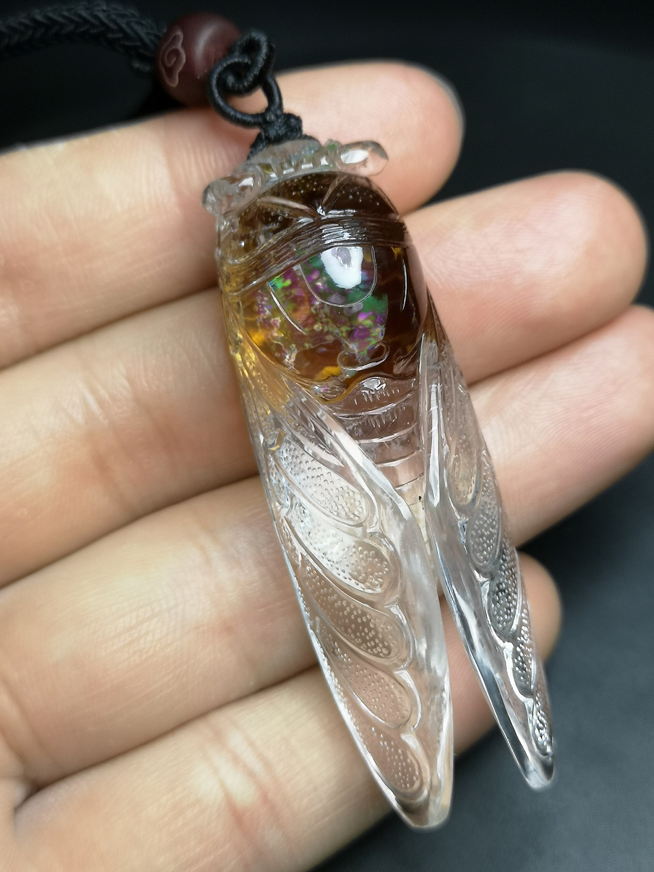 巧夺天工，手工雕刻蝉（图ZMTcyOTY4NDY4） - 首饰设计 - 站酷设计师Z57807671原创素材 - 站酷ZCOOL