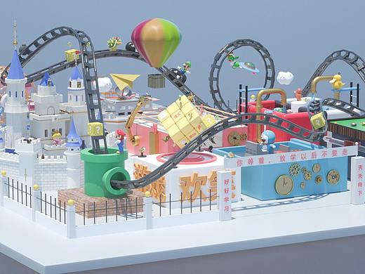 远去的童年（个人主页-ZMzU2ODU0NTY=） - 场景 - 站酷设计师小新有手雷原创素材 - 站酷ZCOOL