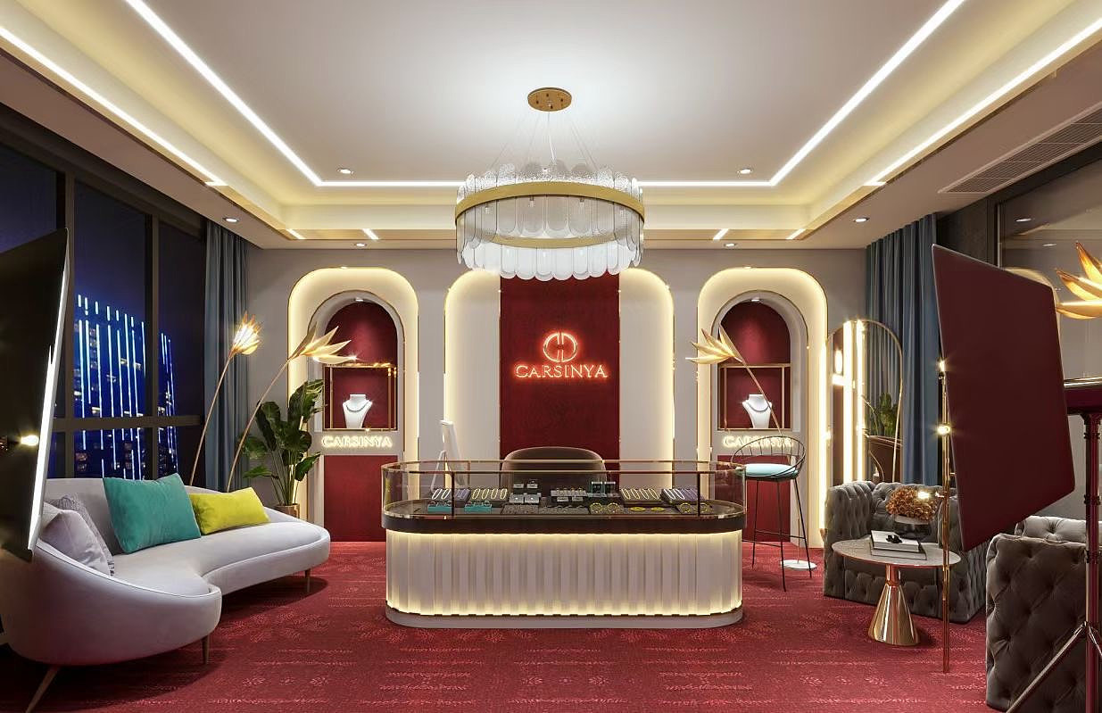 工装直播间设计——简约柔和的轻文艺